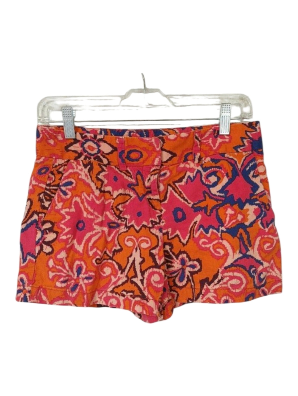 Ann Taylor LOFT Women's Size 00 Shorts Linen Cotton Blend 3.5" Inseam